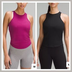 Lululemon Twist-Back Tank Tops
